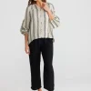 The Shanty Salerno Top - Valentina Stripe