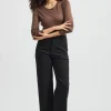 Toorallie Crew Merino Tee - Espresso