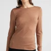 Toorallie Crew Merino Tee - Sand Dune