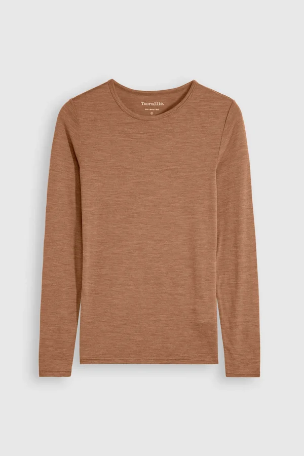 Toorallie Crew Merino Tee - Sand Dune
