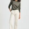 Toorallie Fine Merino Crew - Bay Leaf