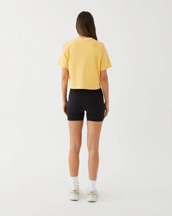 Upstate Evolve Cropped Tee- Pina Colada