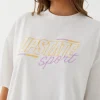 Upstate Hustle Tee- White Bars