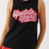Upstate Unwind Tank- Black Bubble