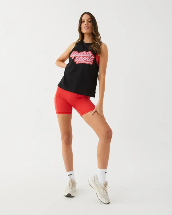 Upstate Unwind Tank- Black Bubble