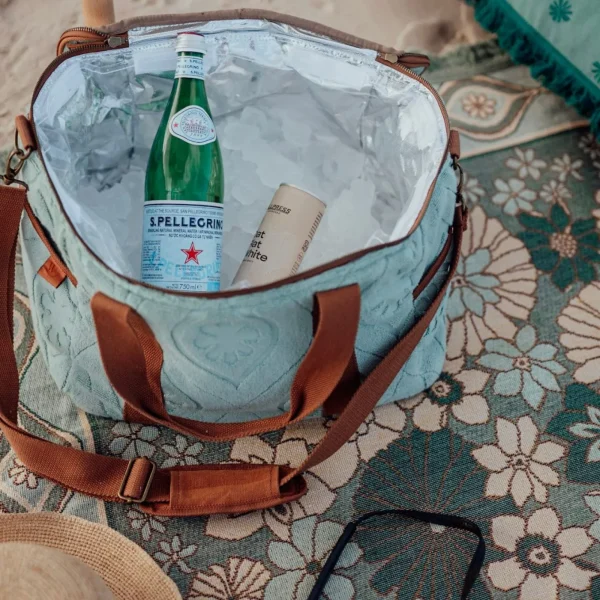 Wandering folk Daisy Cooler Bag Large - Peppermint