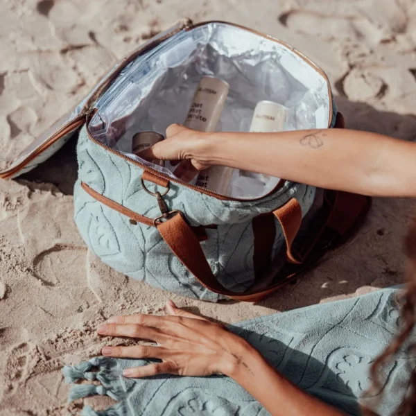 Wandering folk Daisy Cooler Bag Large - Peppermint