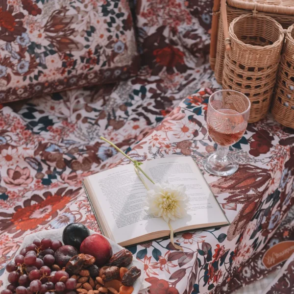 Wandering Folk Native Picnic Rug - Blossom