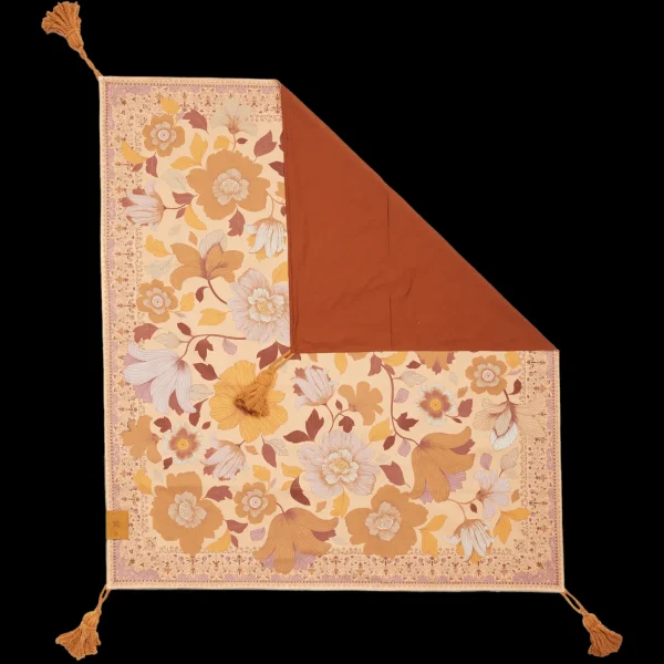 Wandering Folk Picnic Rug - Grande Fleur Dawn