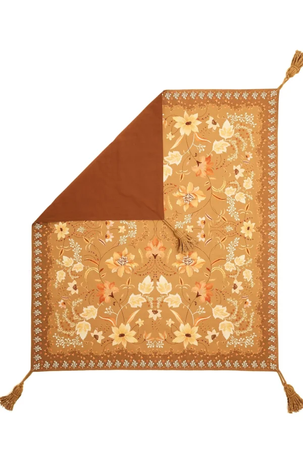 Wandering Folk Picnic Rug - Golden Folk